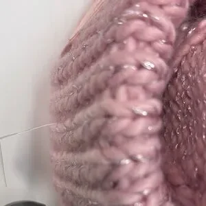 Kurt Geiger Sparkling Pink Knit Hat Kurt Geiger | Accessories | Kurt Geiger Sparkling Pink Knit  main image 3